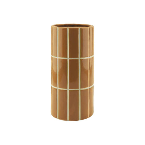 Fliesenvase | ocker